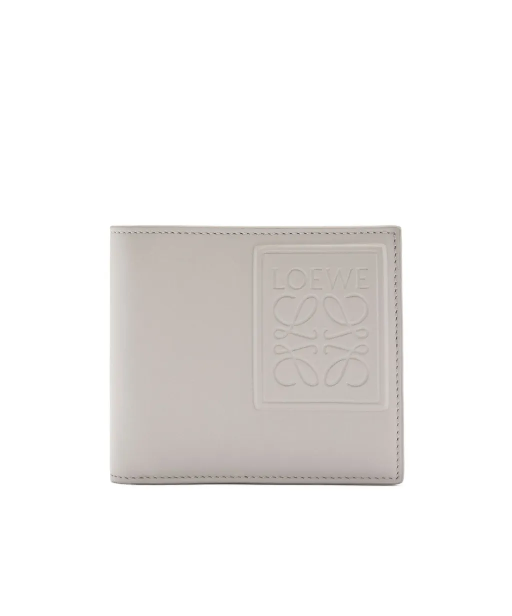 Bifold Coin Wallet In Satin Calfskin