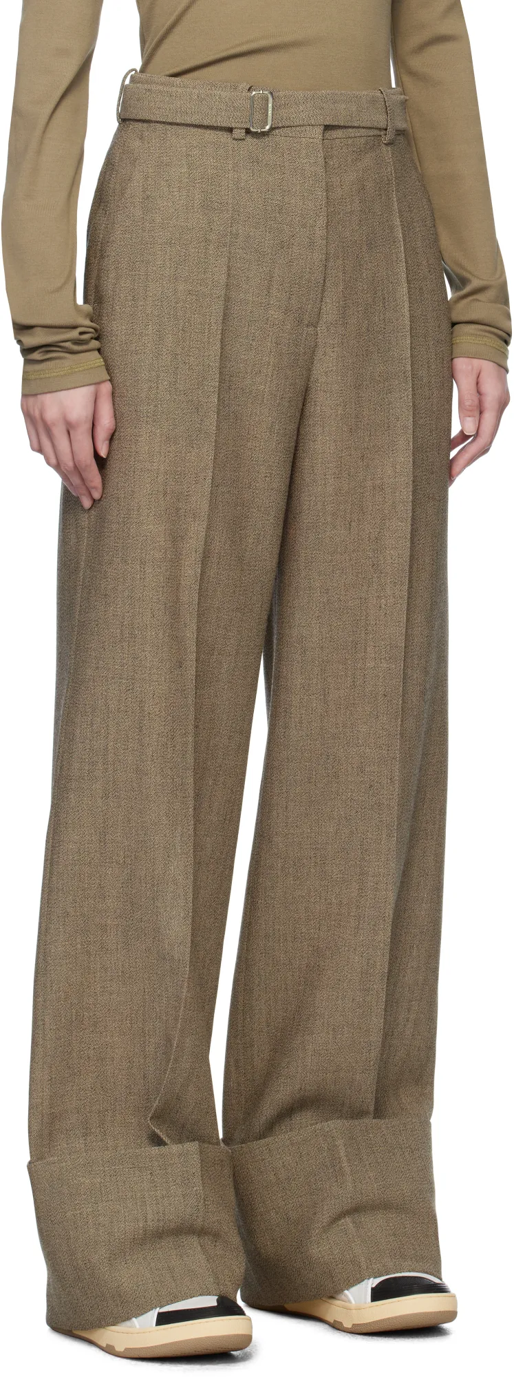 Belt Loop Casual Pants