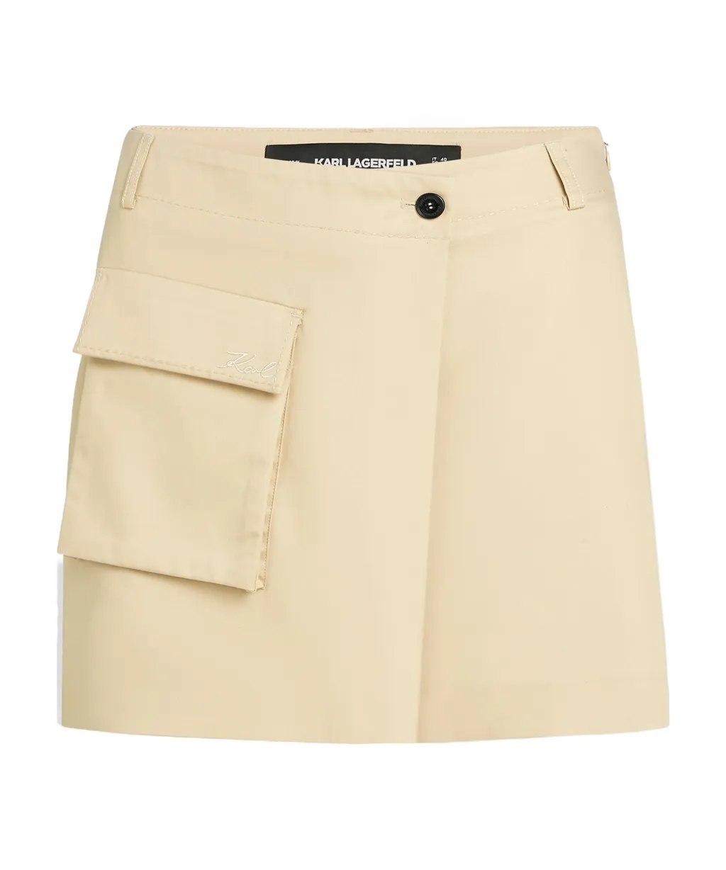 Patch-Pocket Skort