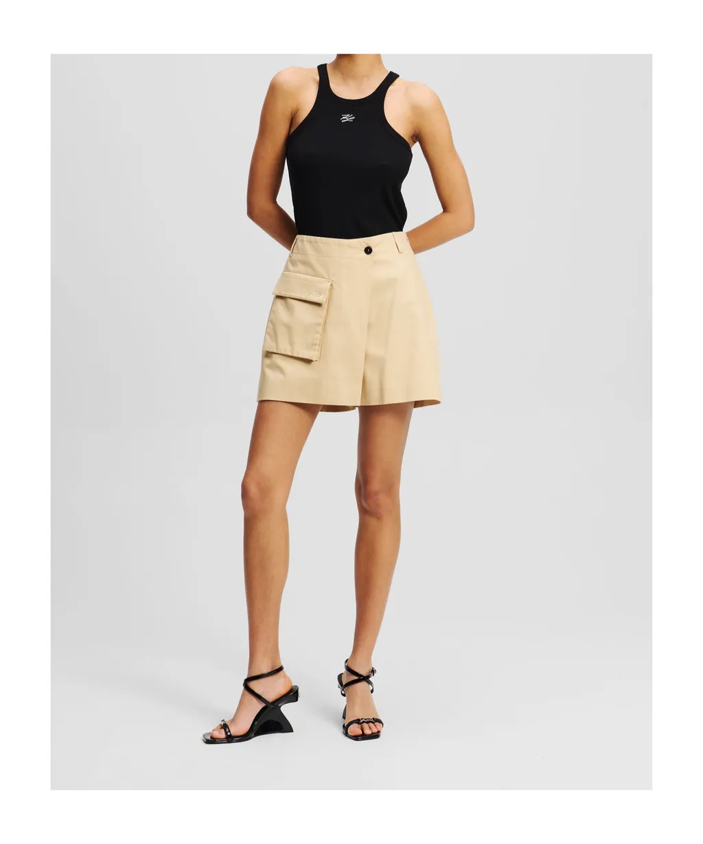 Patch-Pocket Skort