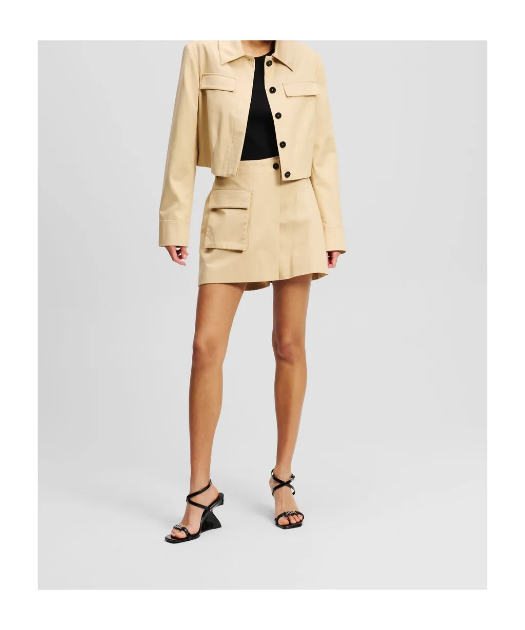 Patch-Pocket Skort
