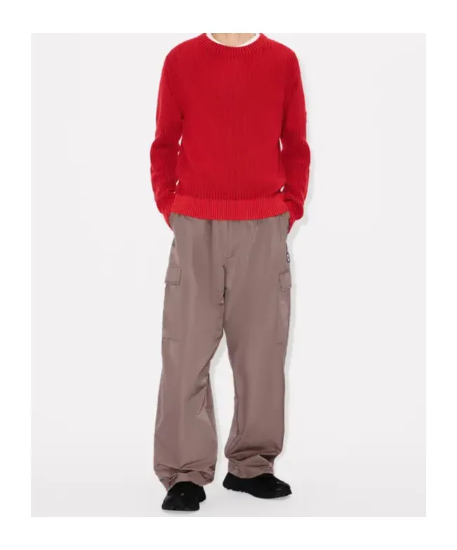 Boke Flower 2.0 Embroidered Jumper In Cotton Wool