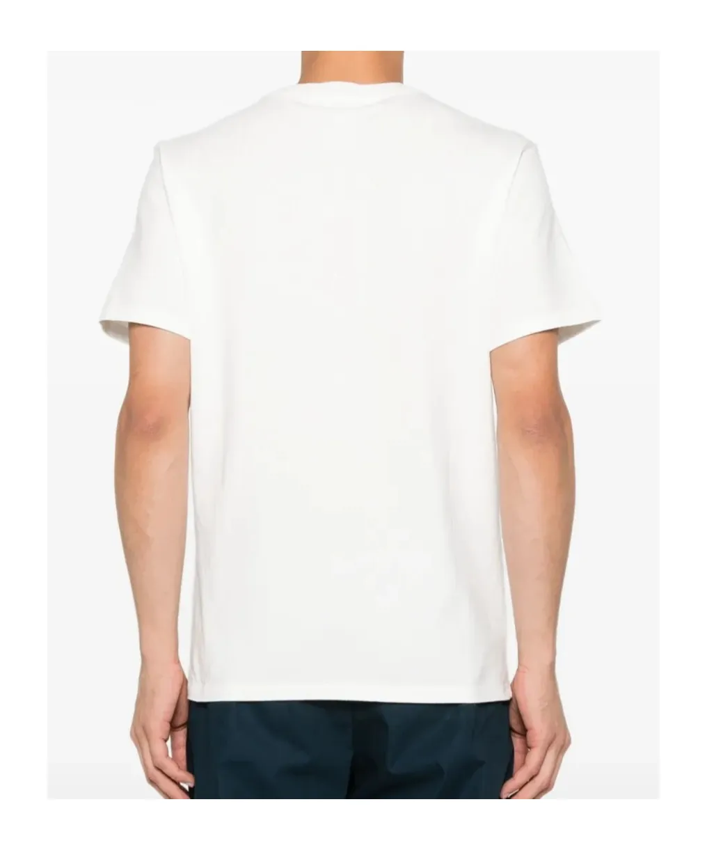 Floral-Embroidered T-Shirt
