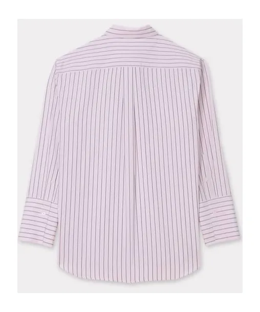 Boke Flower Pin Shirt In Cotton Poplin