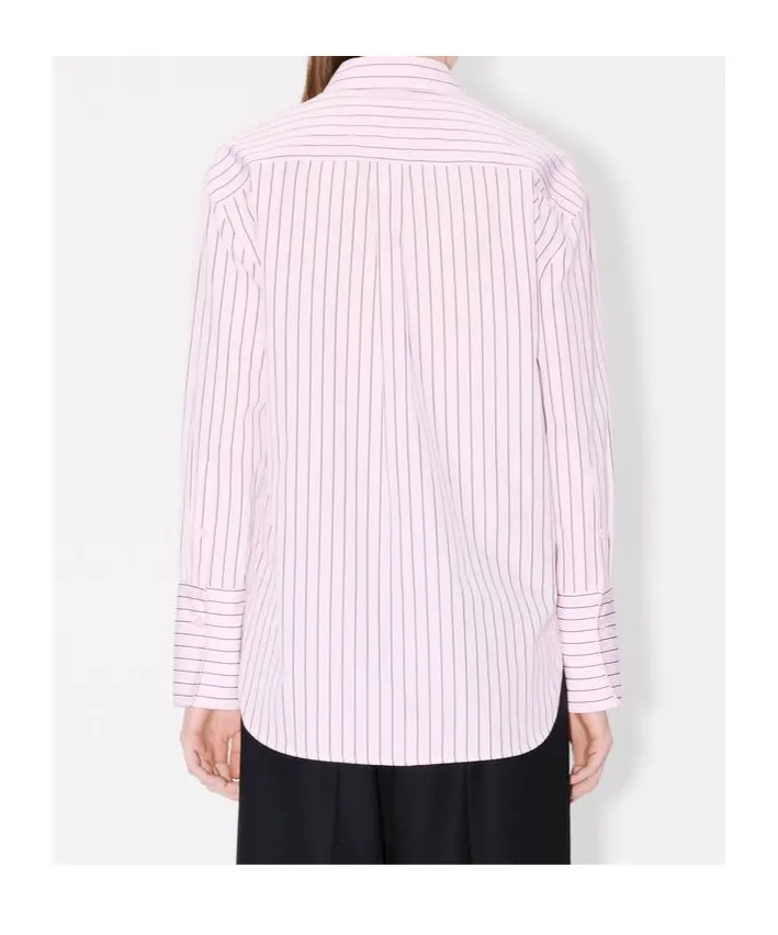 Boke Flower Pin Shirt In Cotton Poplin