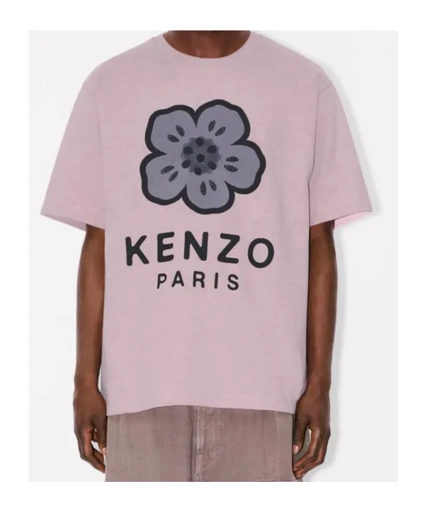 Boke Flower Embroidered Oversized T-Shirt