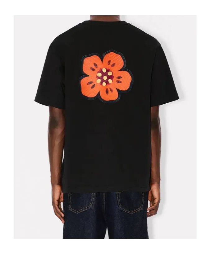 Boke Flower Embroidered T-Shirt