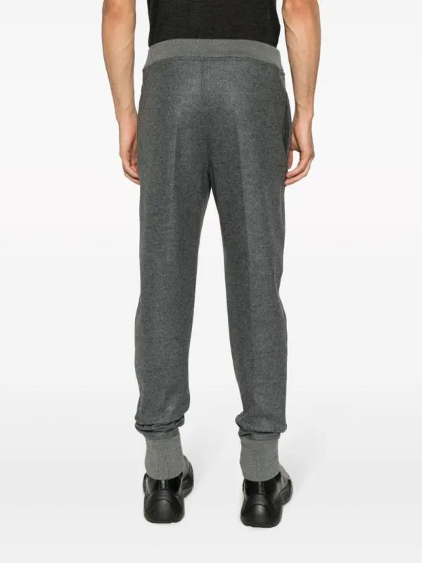 Tapered Pocketed Track Pants
