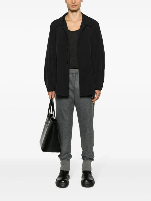 Tapered Pocketed Track Pants