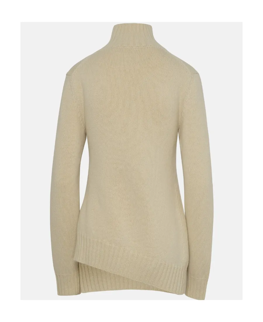 High-Neck Knitted Jumper