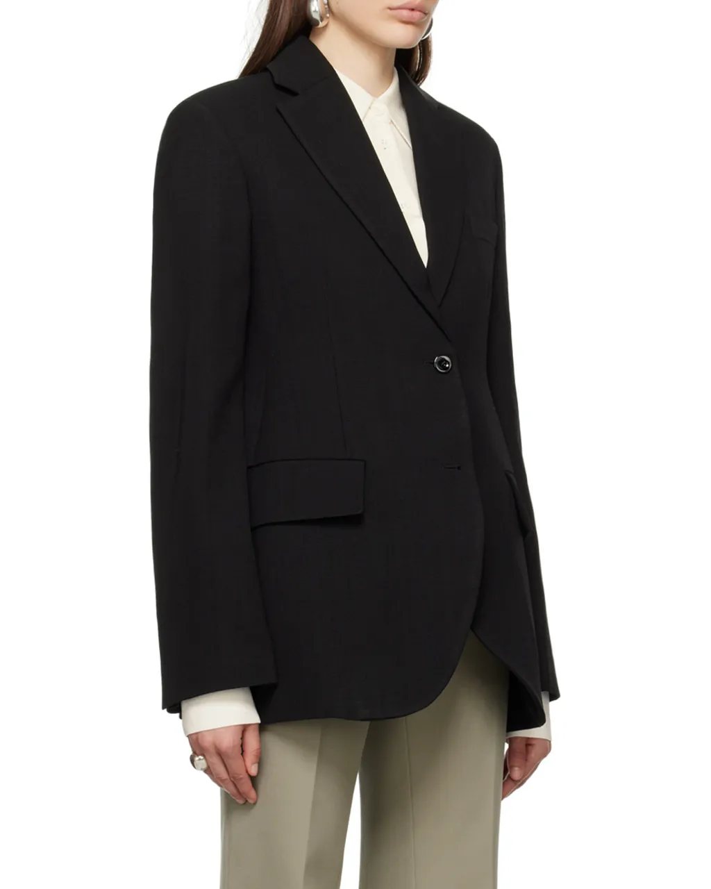 Single-Breasted Suit Jacket