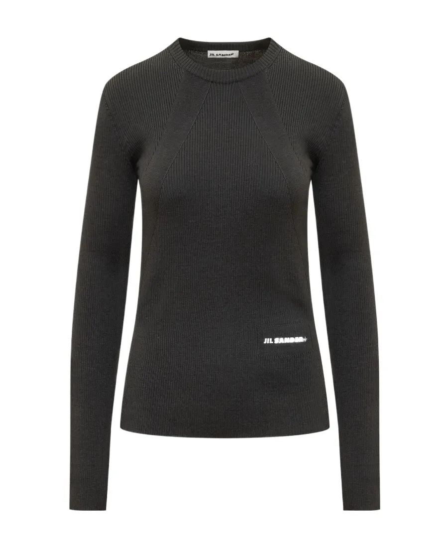 Crewneck Ribbed Jumper