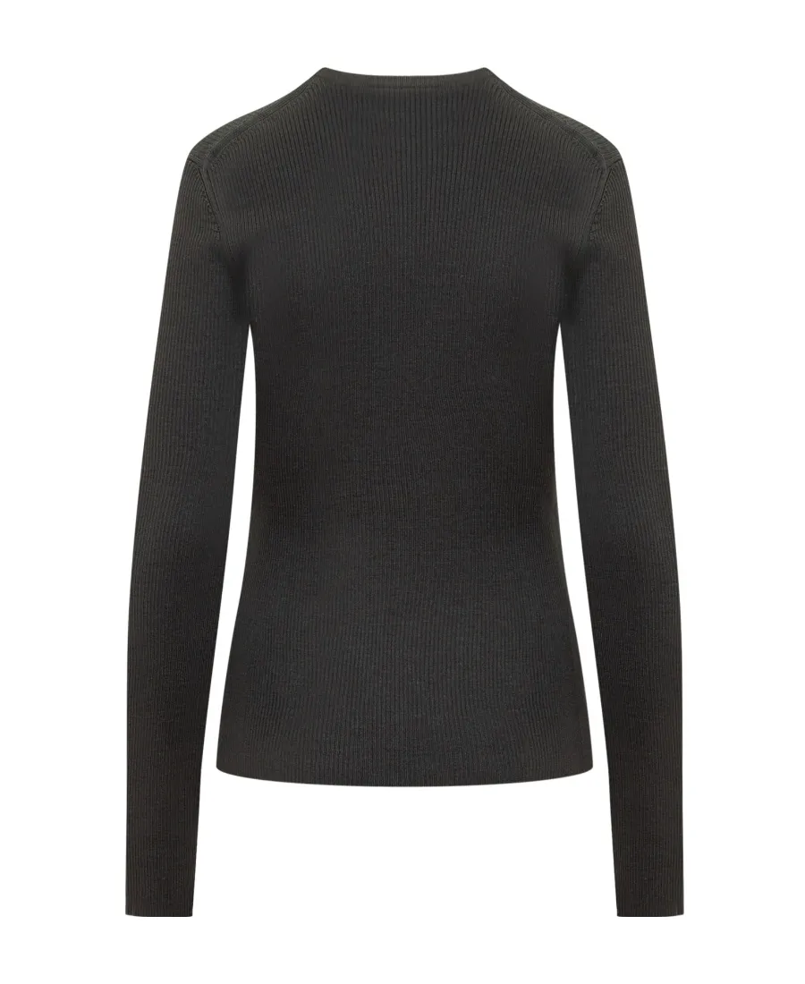 Crewneck Ribbed Jumper