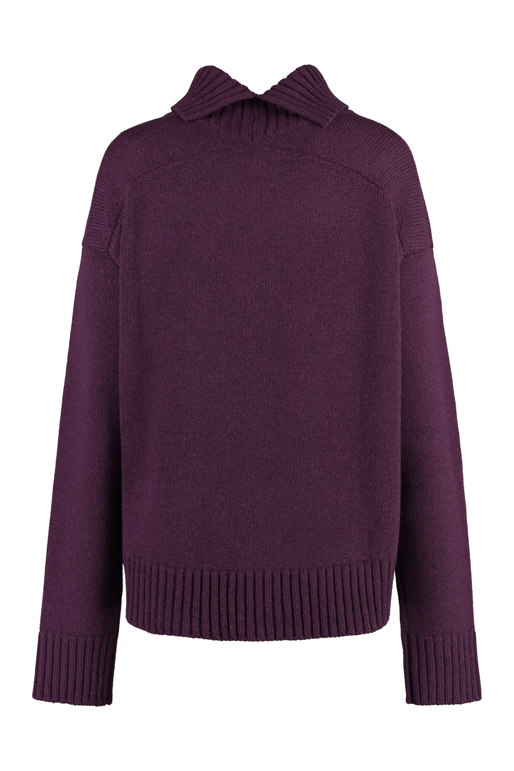 High-Neck Long-Sleeved Jumper