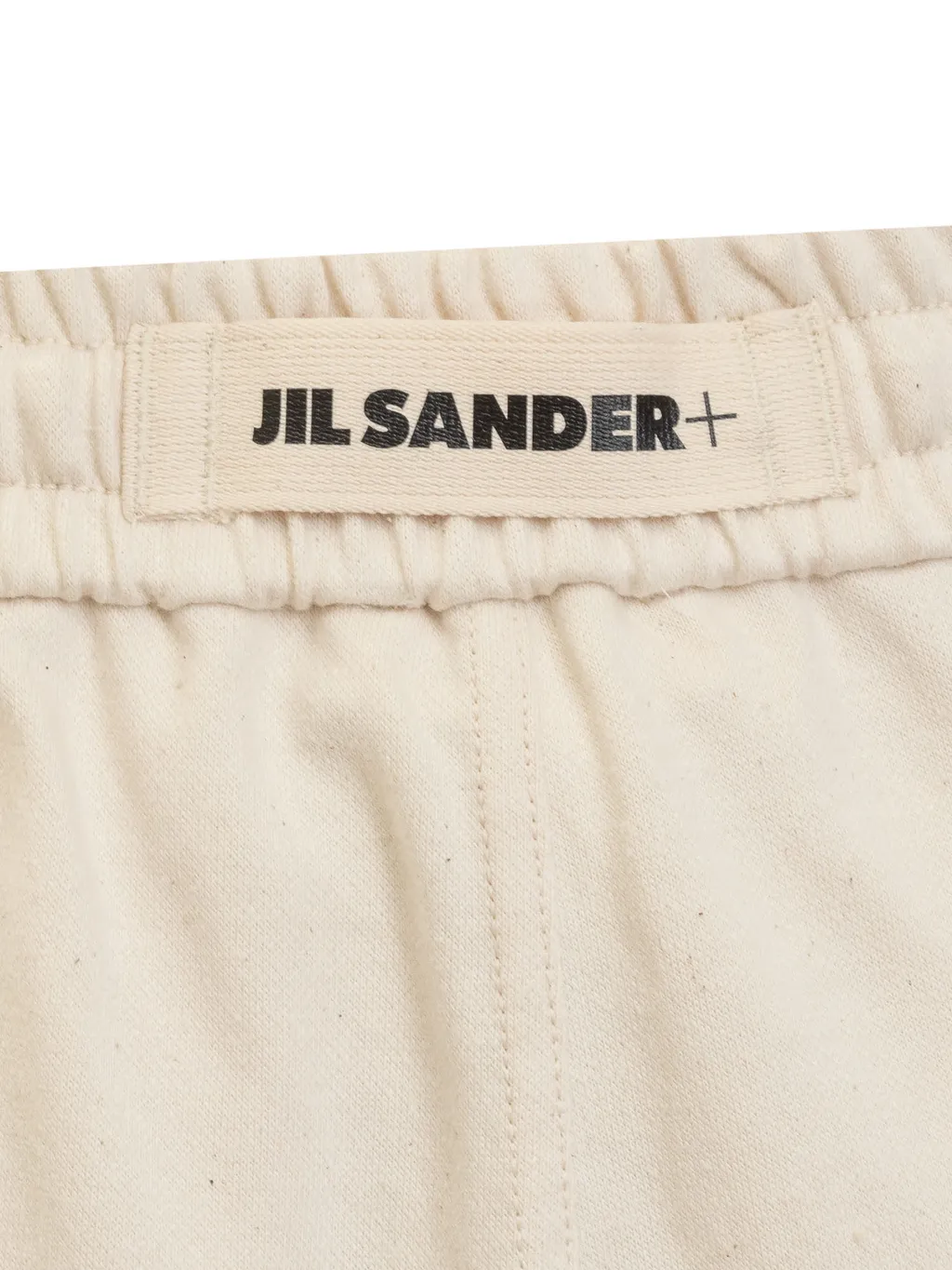 Logo Patch High Waist Pants
