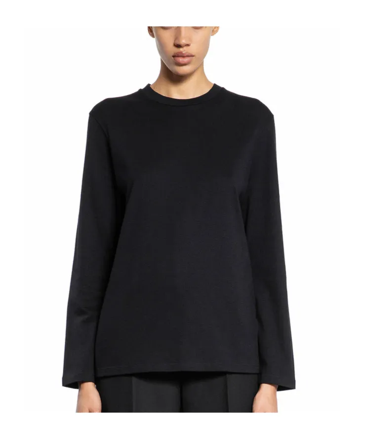 Logo Printed Long-Sleeved T-Shirt