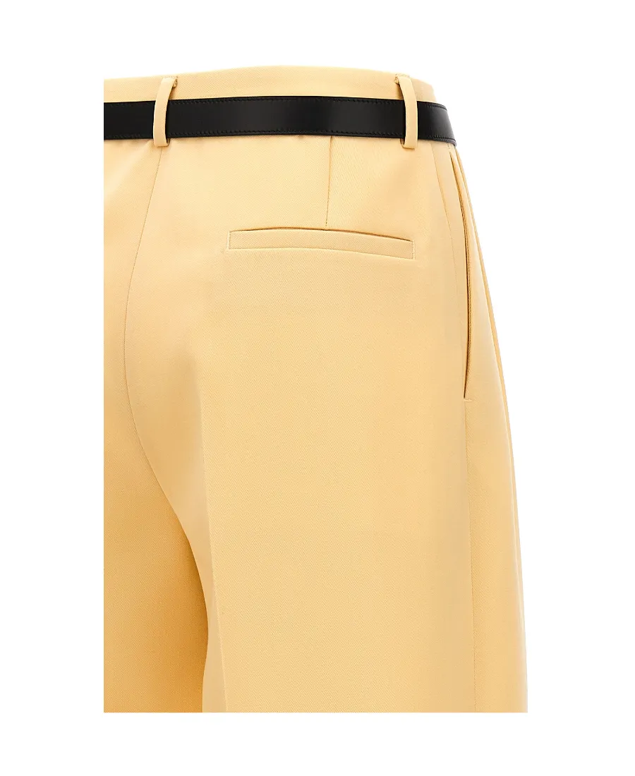 Straight-Leg Pocketed Trousers