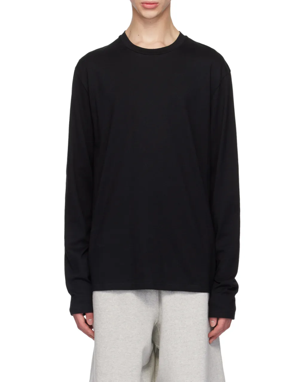 Logo Printed Long-Sleeved T-Shirt