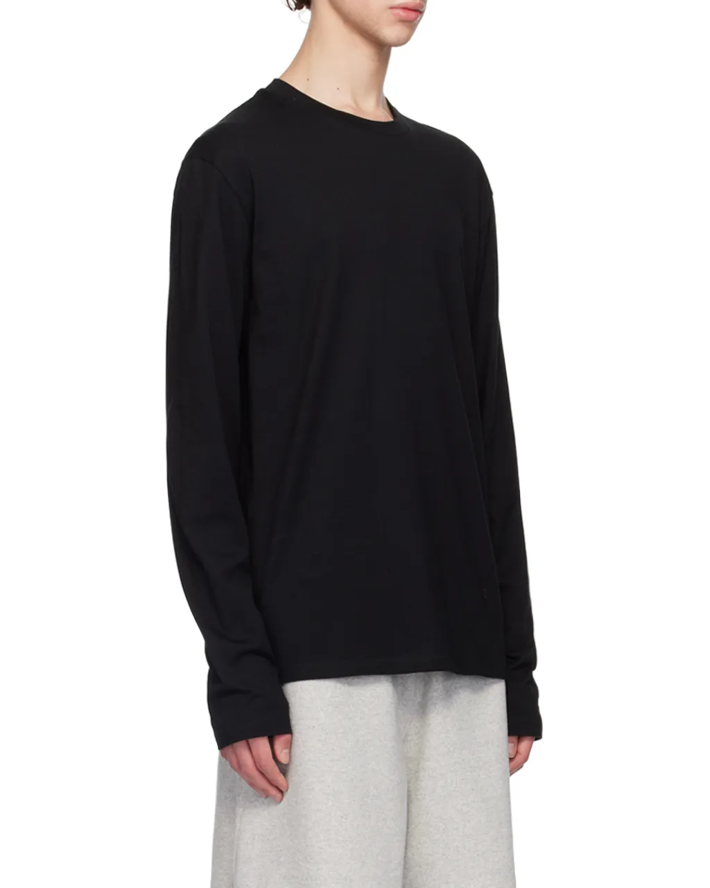 Logo Printed Long-Sleeved T-Shirt
