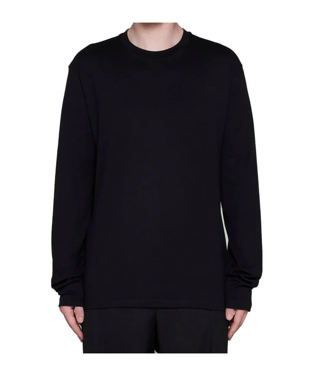 Logo Printed Long-Sleeved T-Shirt