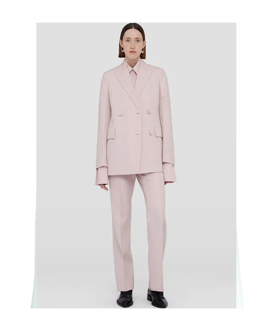 Straight Leg Tailored Trousers