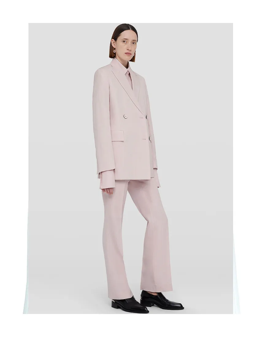 Straight Leg Tailored Trousers