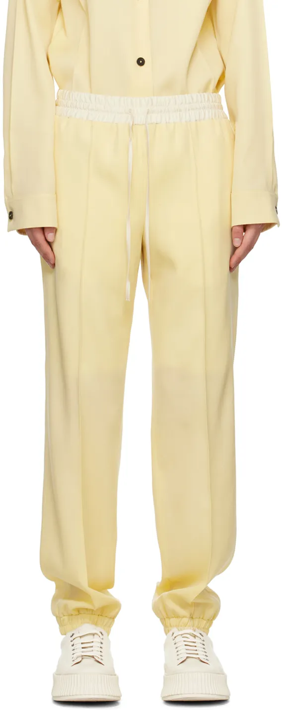 High Waist Drawstring Track Pants