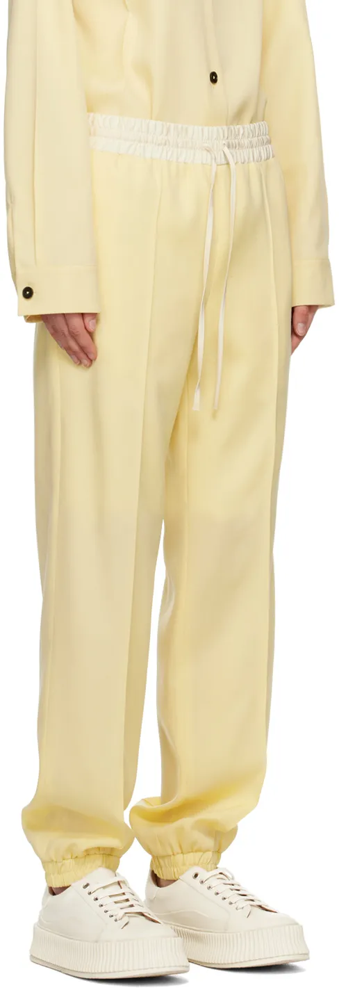 High Waist Drawstring Track Pants