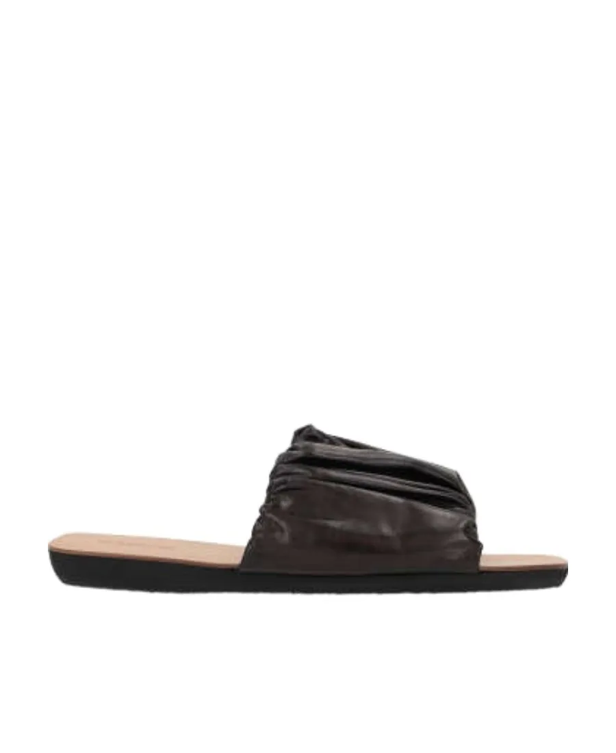 Gathered-Detailed Open-Toe Slides