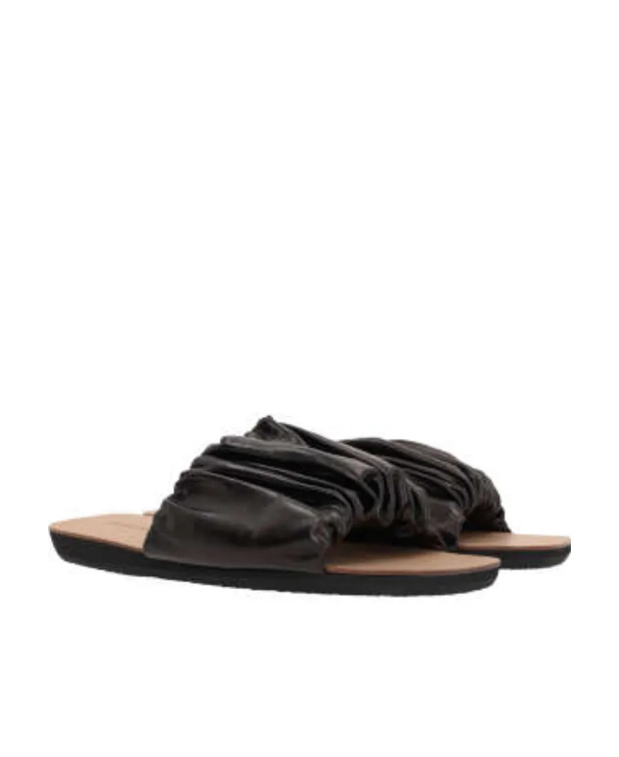 Gathered-Detailed Open-Toe Slides