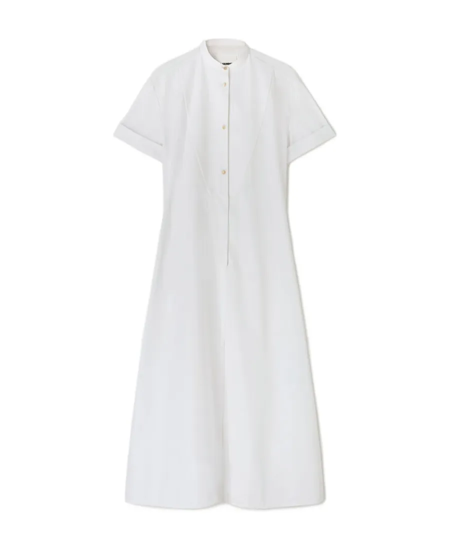 Asymmetric Hem A-Line Dress