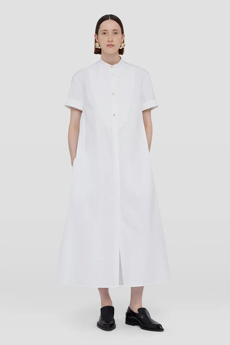 Asymmetric Hem A-Line Dress