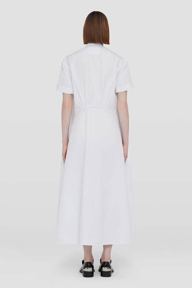 Asymmetric Hem A-Line Dress