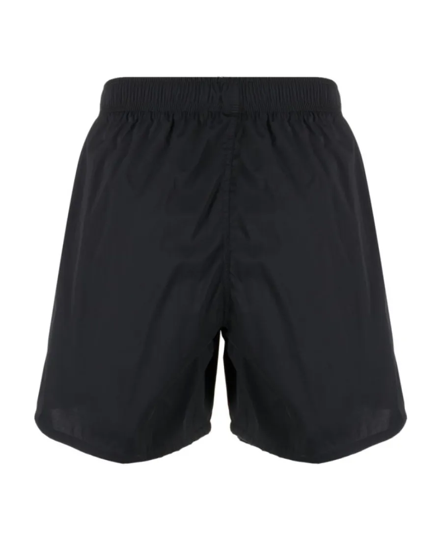 Logo-Printed Elasticated Waistband Swim Shorts
