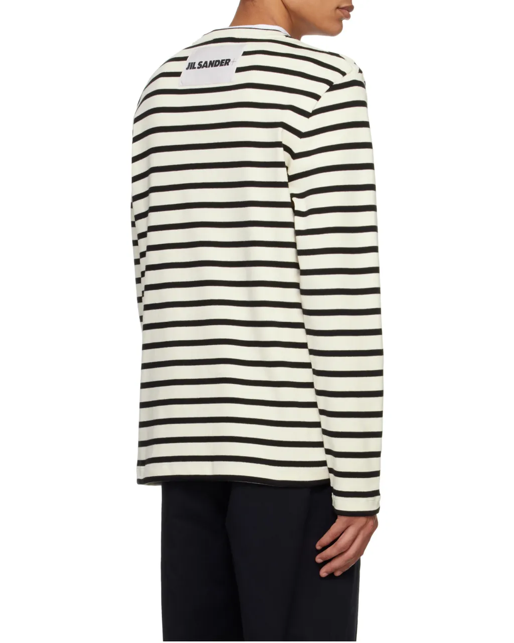 Striped Crewneck Sweatshirt