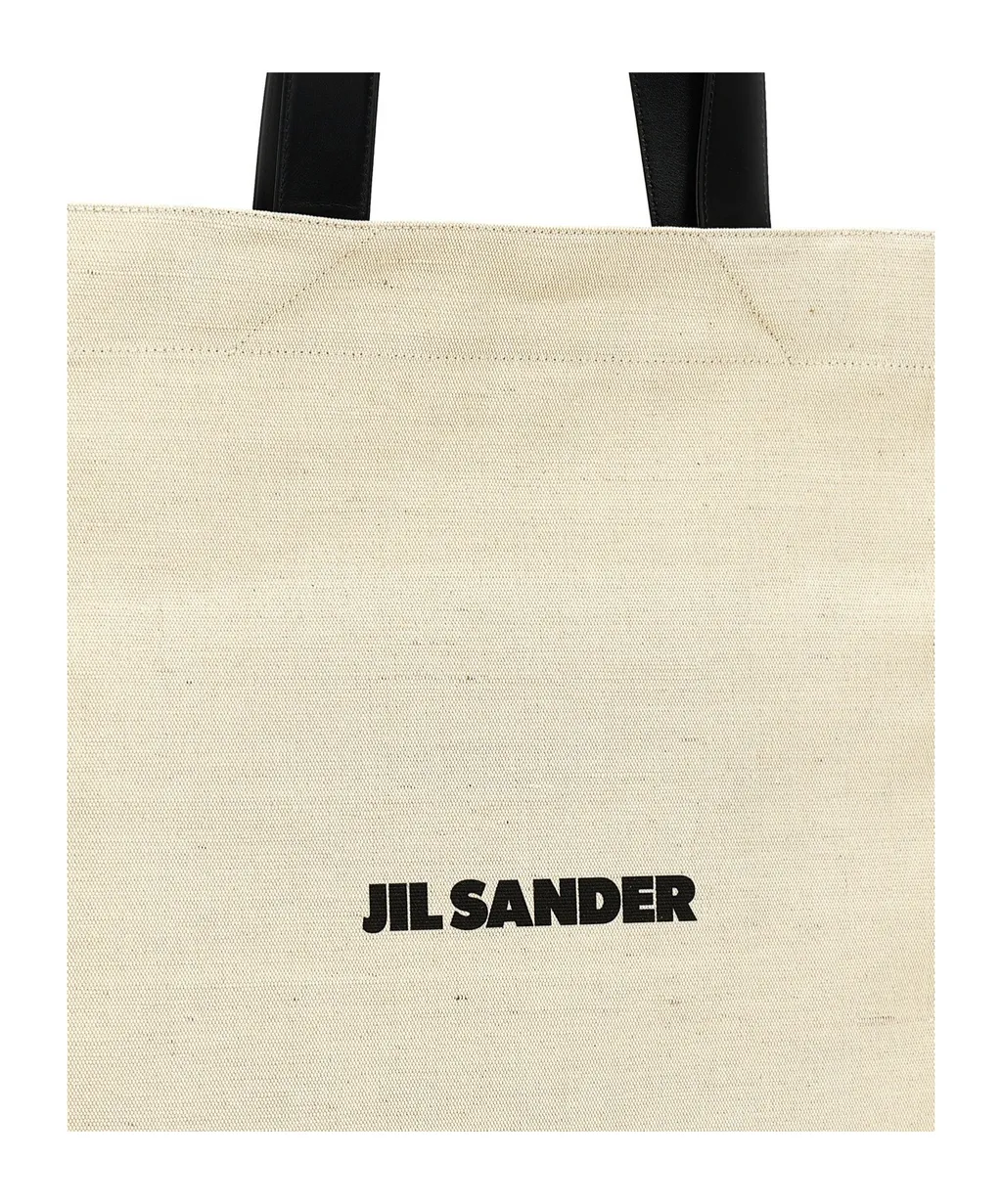 Logo Printed Medium Shopping Bag