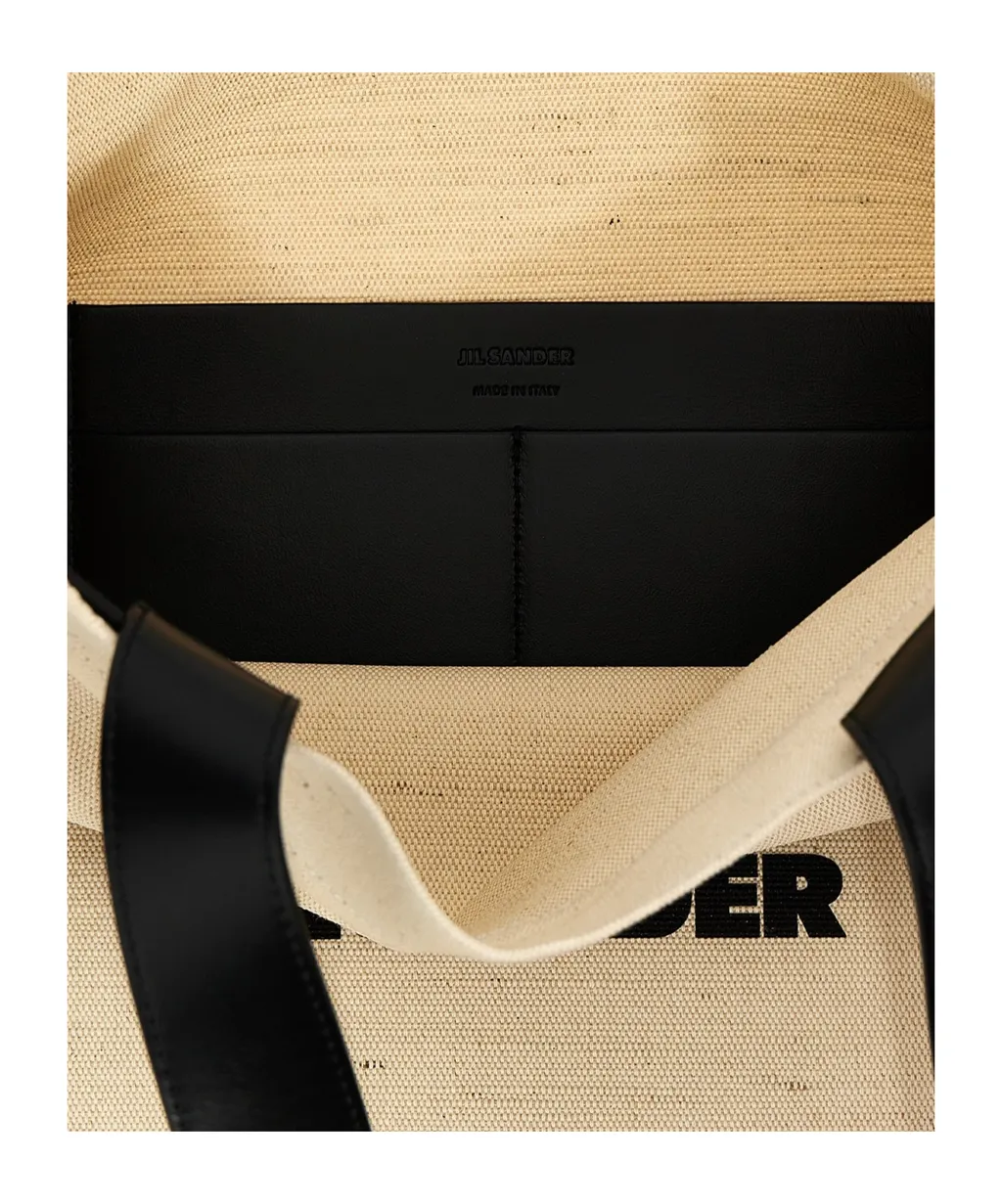 Logo Printed Medium Shopping Bag