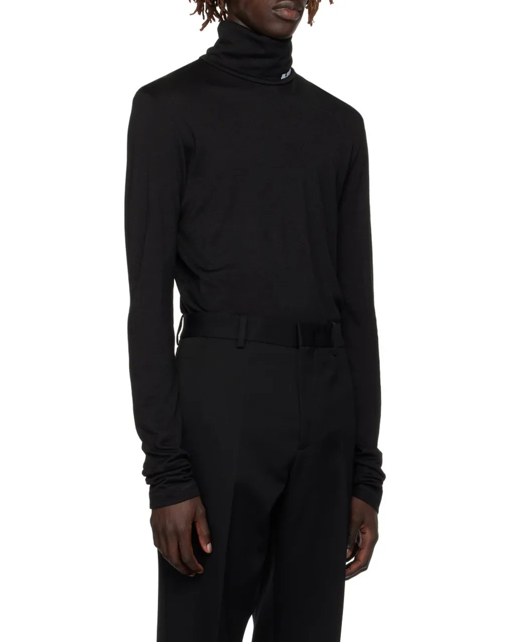 Long-Sleeved Logo-Printed Jumper