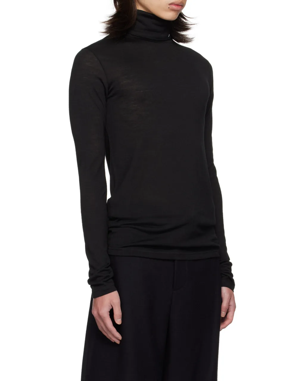 Long-Sleeved Logo-Printed Jumper