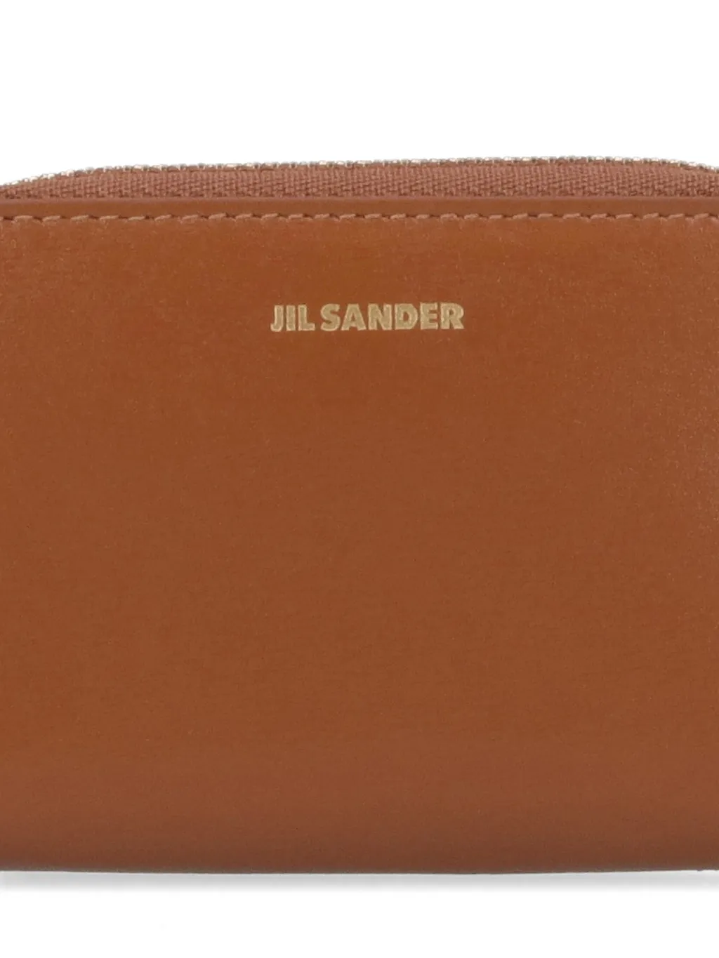 Logo-Plaque Zipped Wallet