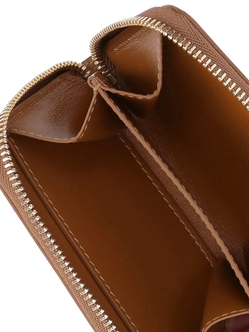 Logo-Plaque Zipped Wallet