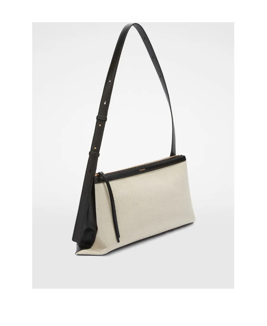 Logo Detailed Large Shoulder Bag