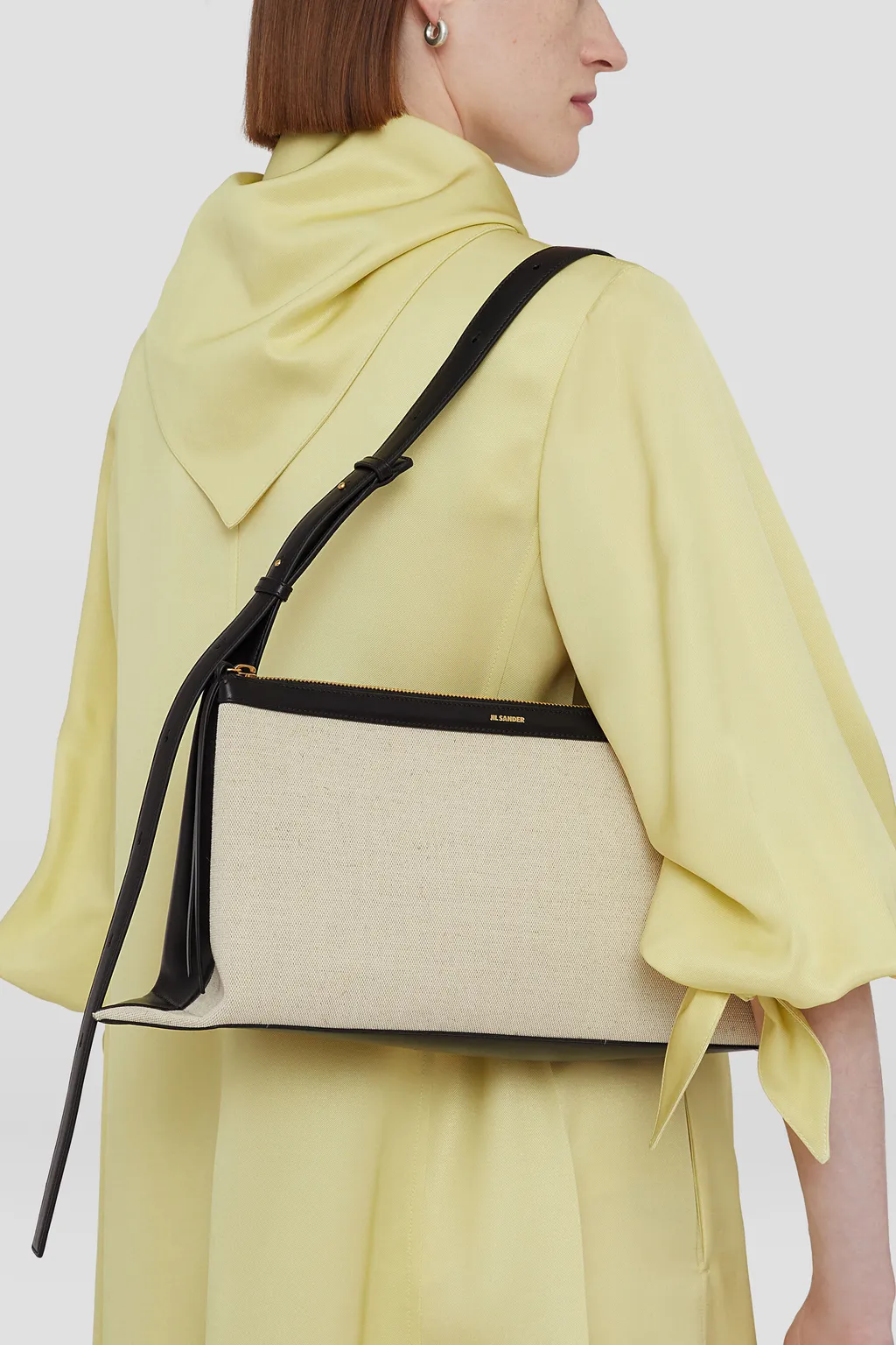Logo Detailed Large Shoulder Bag