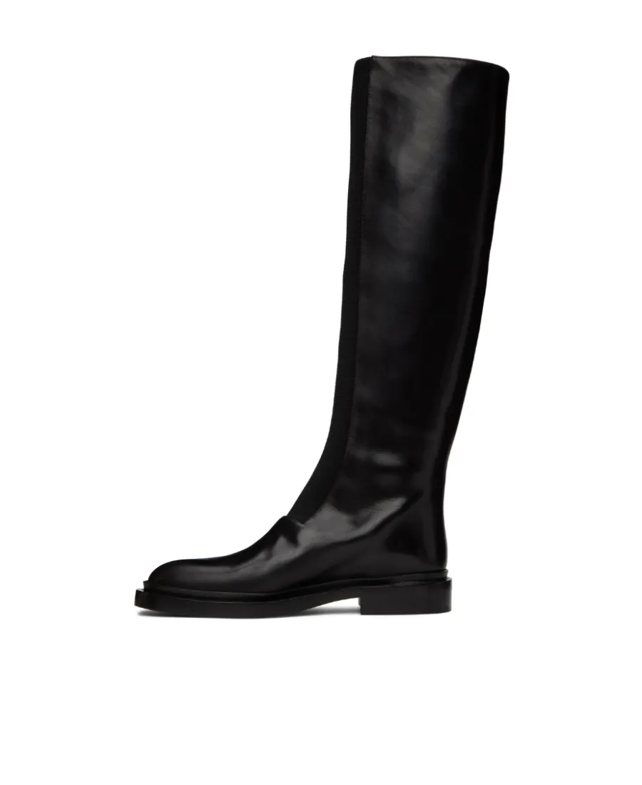 Knee-High Leather Boots