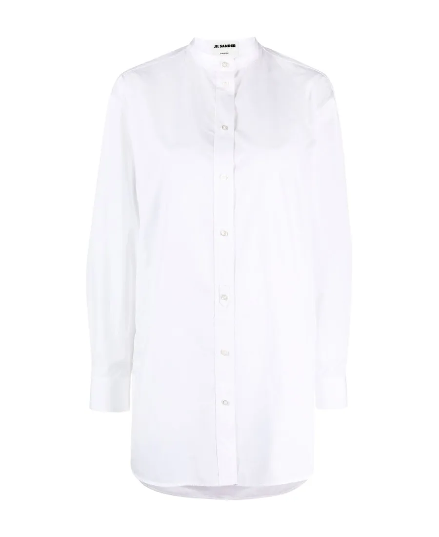 Buttoned Long-Sleeved Shirt