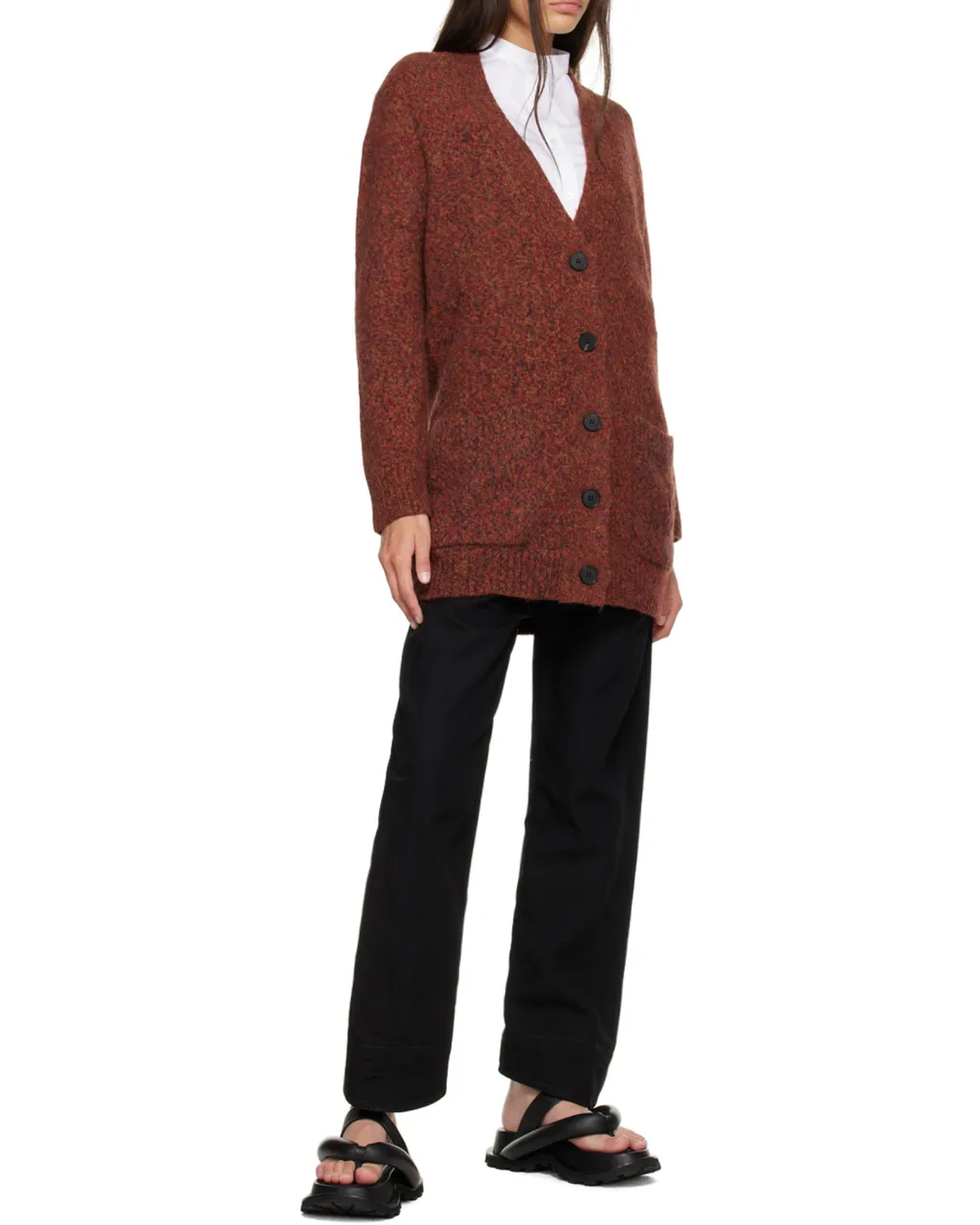 Buttoned Long-Sleeved Shirt