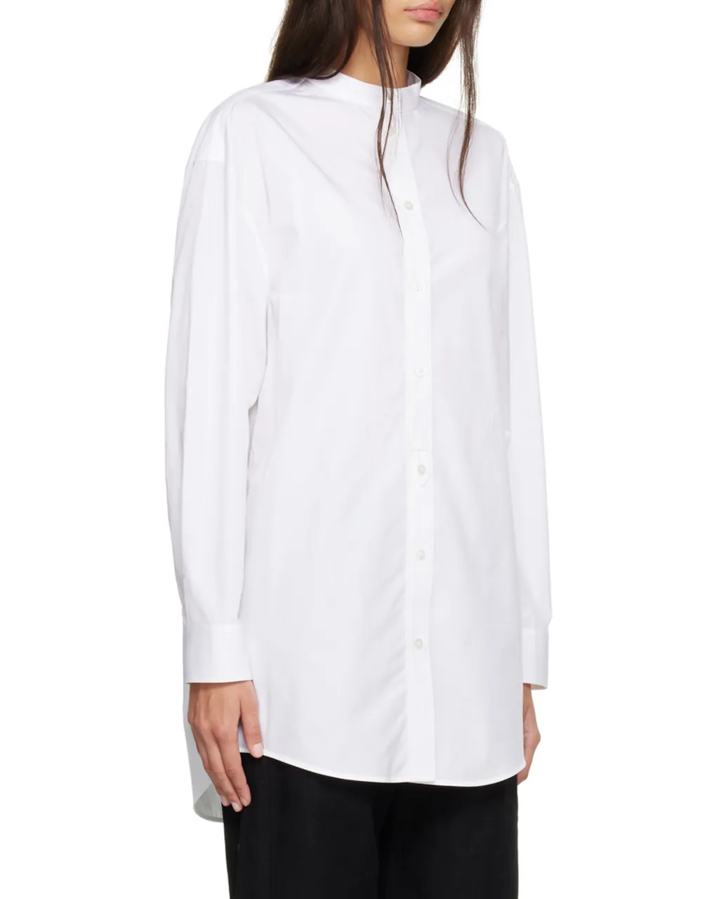 Buttoned Long-Sleeved Shirt