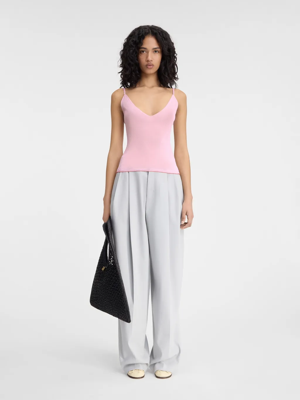 V-Neck Wool Vest