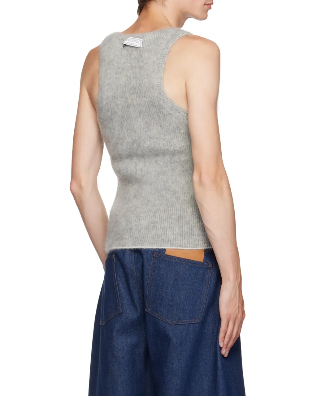 Fluffy Knitted Vest