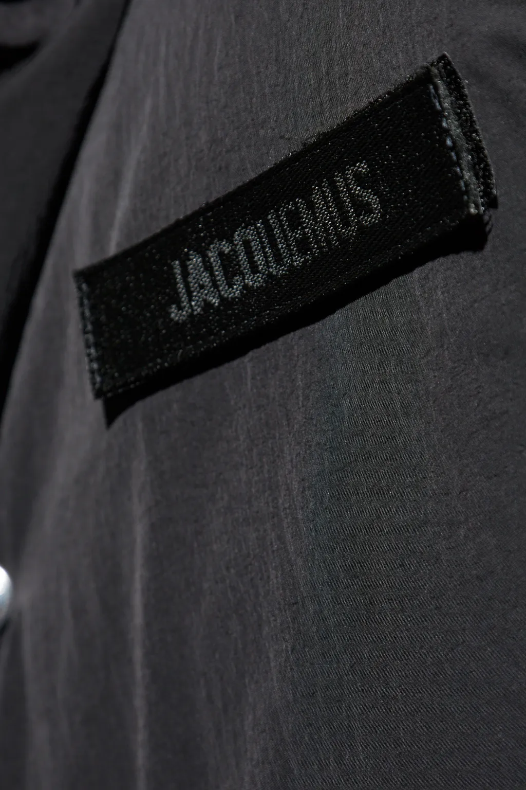 Logo Patch Padded Coat